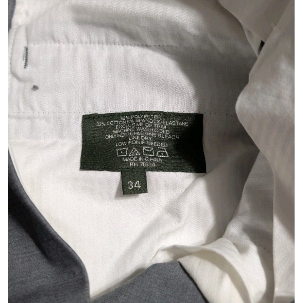 Orvis Most Comfortable Chinos Mens 34x29 Gray Stretch Pants NWT - Picture 2 of 8